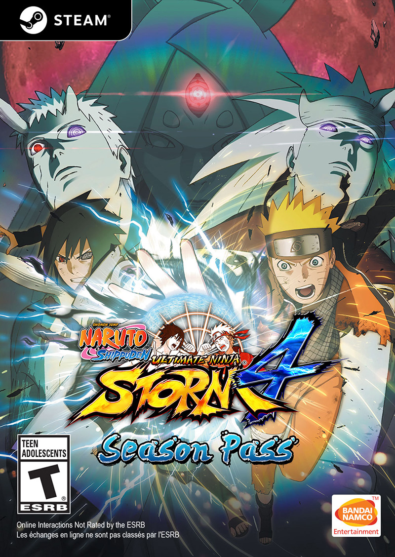 Naruto Shippuden Ultimate Ninja Storm 4 Season Pass Steam Key Bandai Namco Store