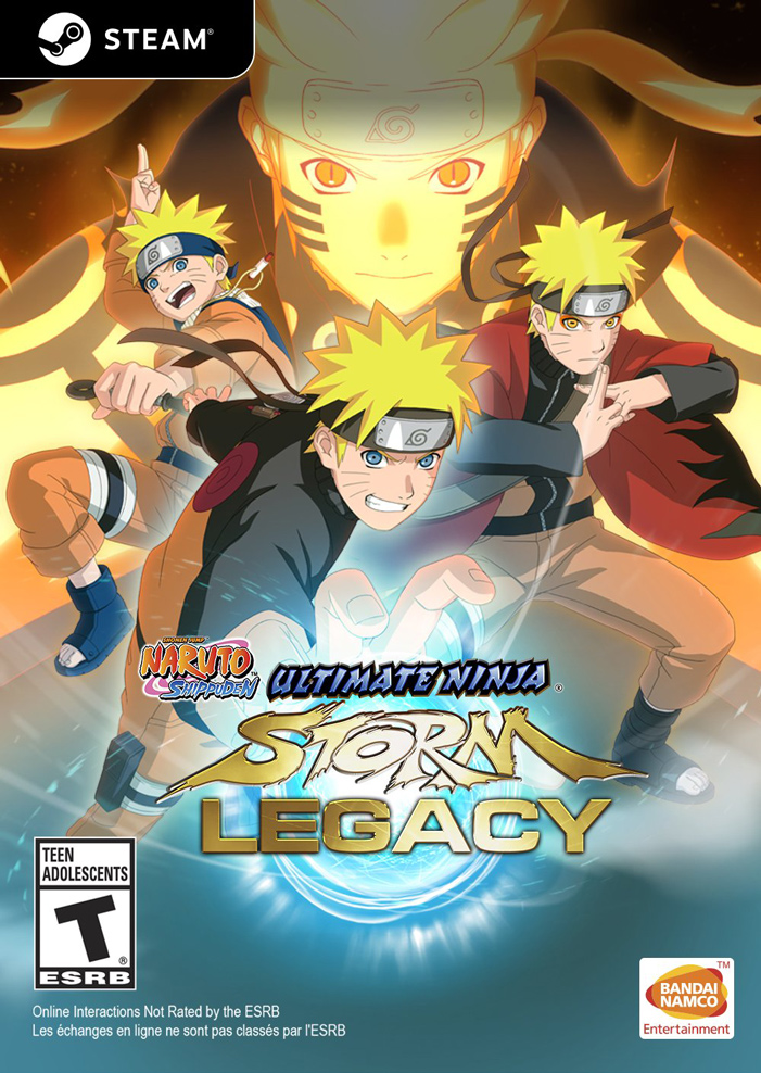 Naruto Shippuden Ultimate Ninja Storm Legacy Steam Key Bandai Namco Store