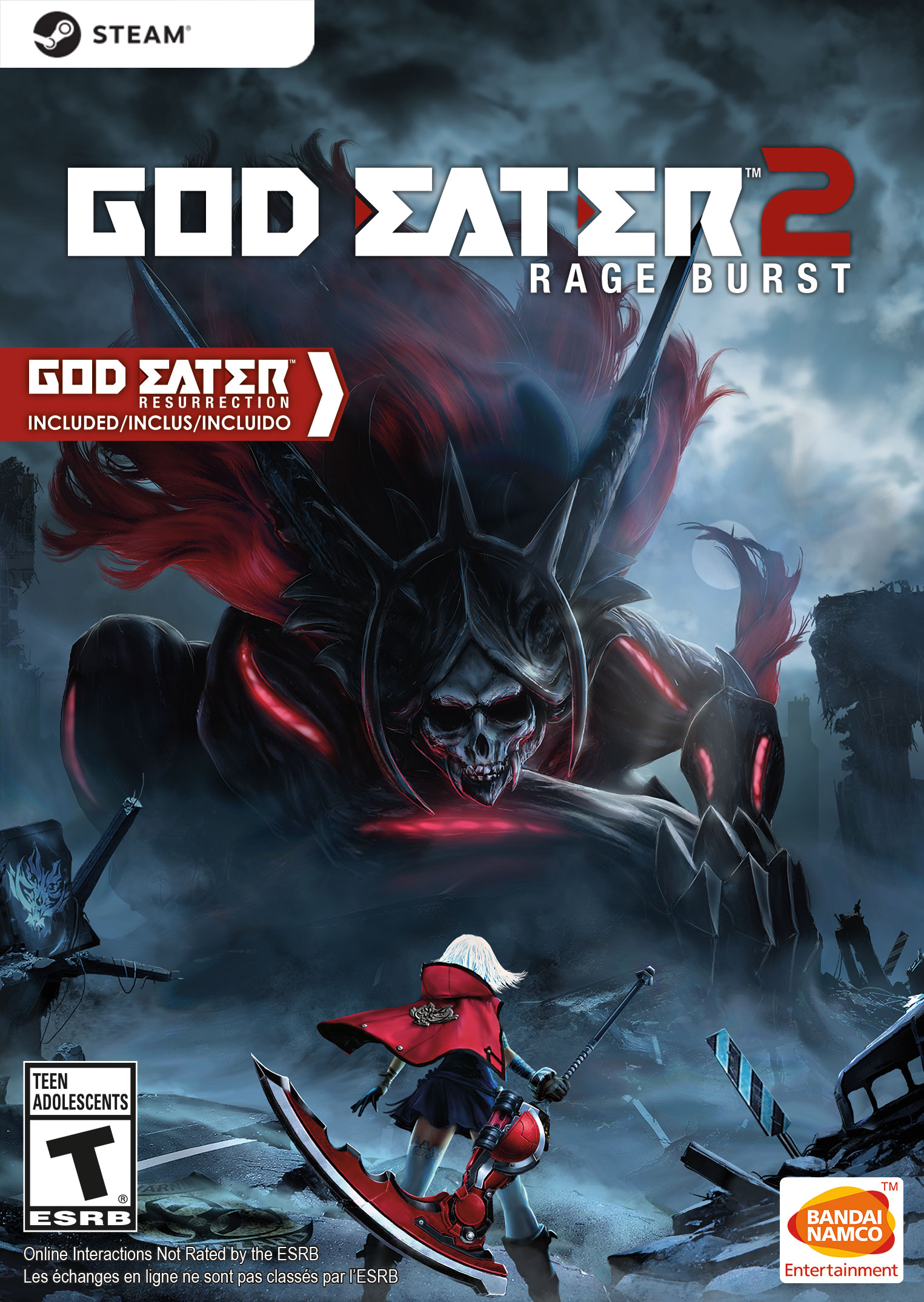 God Eater 2 Rage Burst Steam Key Bandai Namco Store
