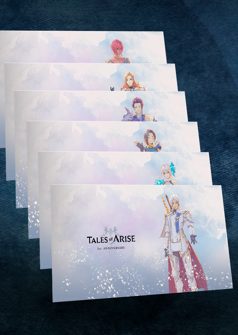 Tales of Arise Anniversary Single Wallpapers (Desktop) Bandai Namco