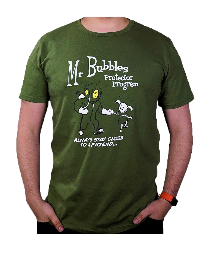 mr bubbles shirt