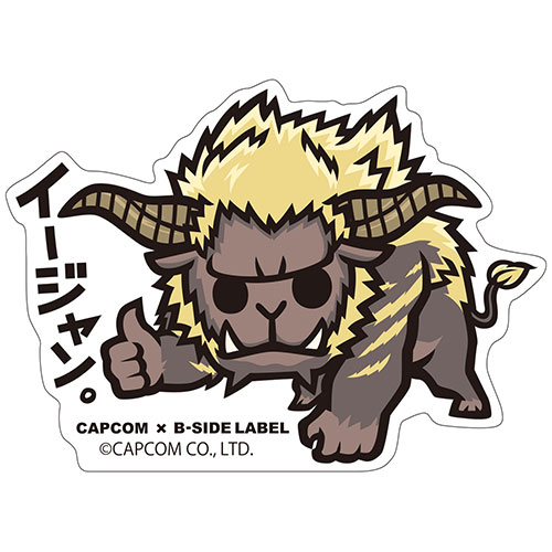 CAPCOM×B-SIDE LABEL Sticker - MH Thumbs-up, Rajang [STICKER] | Title