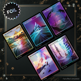 PixelSnowLands.jpg Foil Edition