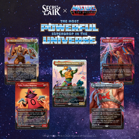 Secret Lair x Masters of the Universe™: By the Power of Grayskull!