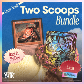Secret Lair Inked foil 1パック　未開封新品 The Vanilla Business, Chocolate Party Bundle | Secret Lair
