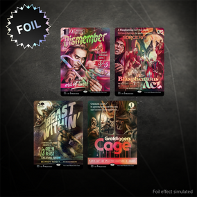 【未開封】SECRET LAIR Monster Movie Marathon Monster Movie Marathon Foil Edition | Secret Lair