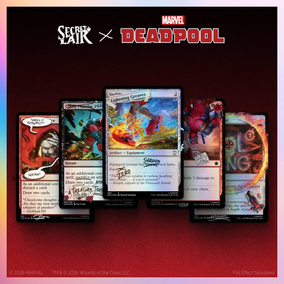 Secret Lair x Marvel's Deadpool: I Fixed It (You’re Welcome) Foil Edition