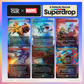 Secret Lair x Marvel: Earth's Mightiest Pets Foil Edition
