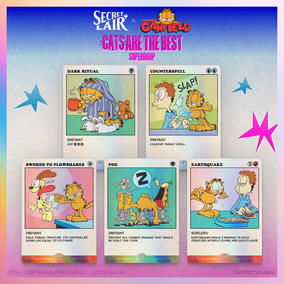 Secret Lair x Garfield: As Intended Foil Edition​