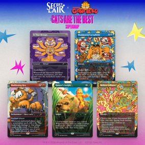 Secret Lair x Garfield: Our Only Thought is to Entertain You​