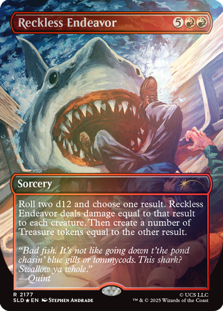 mtg secret lair JAWS ジョーズ foil 内袋未開封 Secret Lair x Jaws: Terror of Amity Island Foil​ Edition | Secret Lair