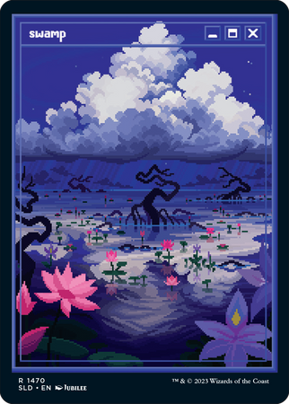マジック：ザ・ギャザリング MTG PixelLands_v02.jpg Non-Foil Edition 4c3331d0eb01c8c629634efb64ddfd