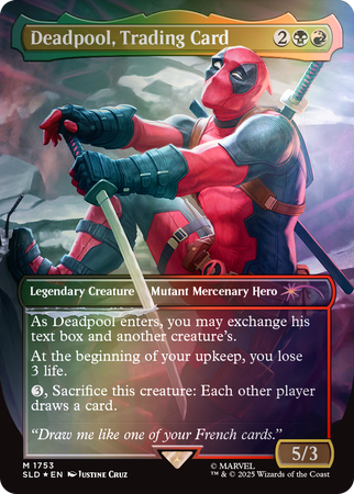 SecretLair ×MARVEL Deadpool [MTG] foil 4d4c8cf3717e96571ac40d6130ef32