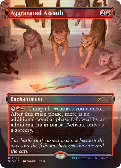 Mtg SLD 『Cats of Chaos』　未開封品　foil Cats of Chaos Foil Edition​ | Secret Lair