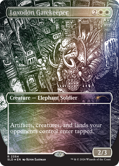 マジック：ザ・ギャザリング Secret Lair Featuring:Kevin Eastman Featuring: Kevin Eastman (Inks) Foil Edition | Secret Lair