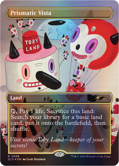 Toby's Journey by Gary Baseman Foil Edition​ | Secret Lair