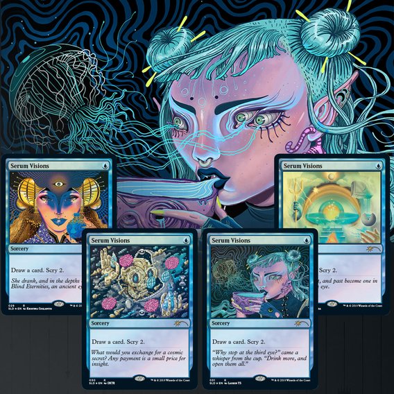 SECRET LAIR「Seeing Visions」×4個セット MTG Seeing Visions | Secret Lair