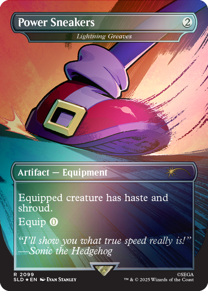 Secret Lair x Sonic: Turbo Gear Foil Edition | Secret Lair