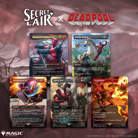 Secret Lair x Marvel's Deadpool | Secret Lair