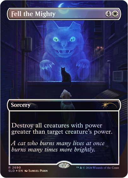 Cats of Chaos Foil Edition​ | Secret Lair