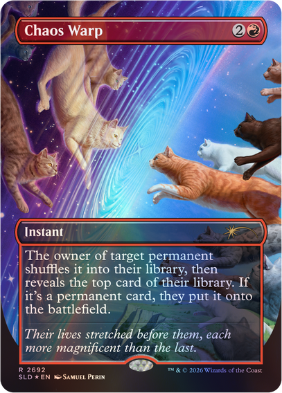 Cats of Chaos Foil Edition​ | Secret Lair