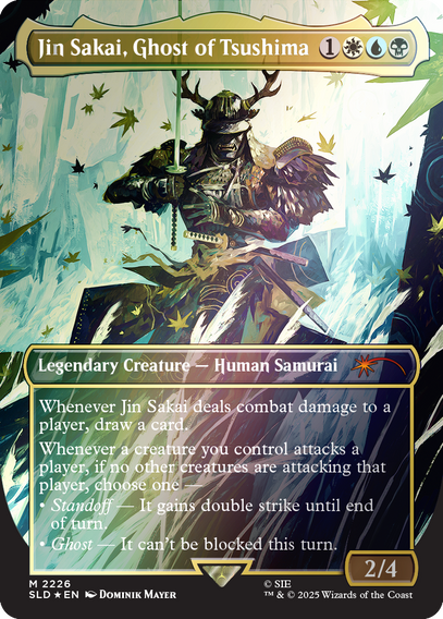 MTG Secret Lair Ghost of Tsushima Foil版 f8388b8a99496428edbcd99fe0b77c