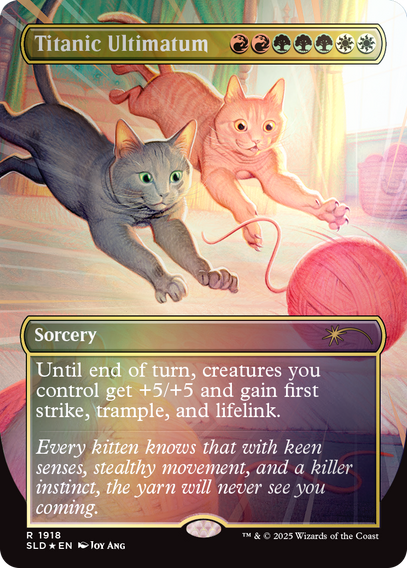 Cats Are Better Than Dogs Foil Edition | Secret Lair