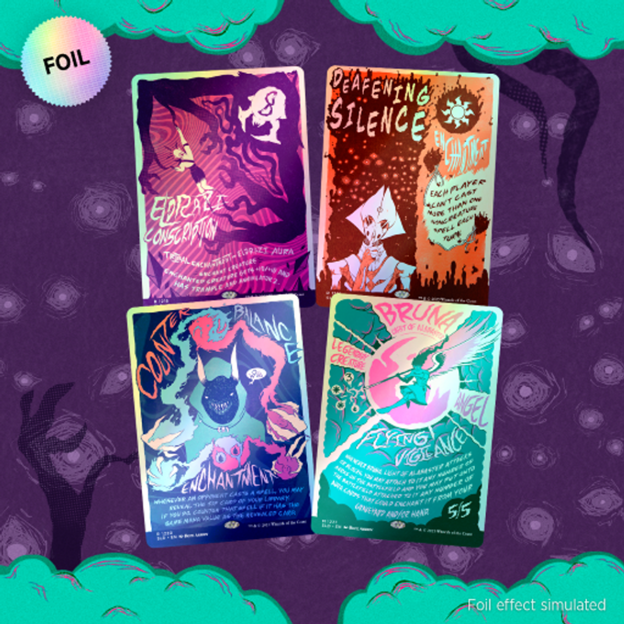 Foil【Secret Lair】Draw Your Hand mtg Draw Your Hand Foil Edition | Secret Lair