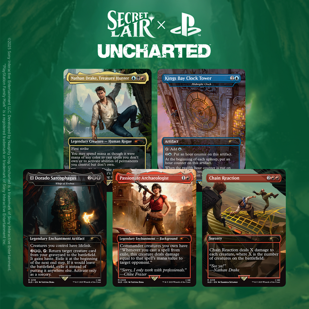 Secret Lair x Uncharted