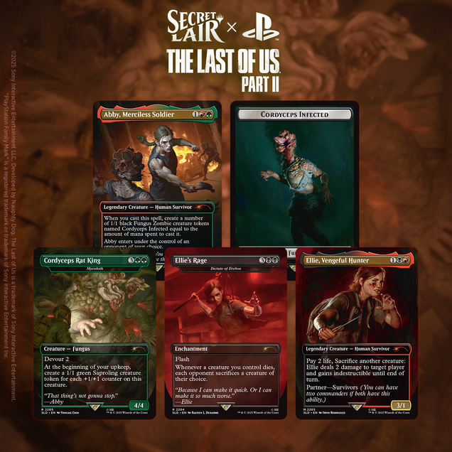Secret Lair x The Last of Us Part II