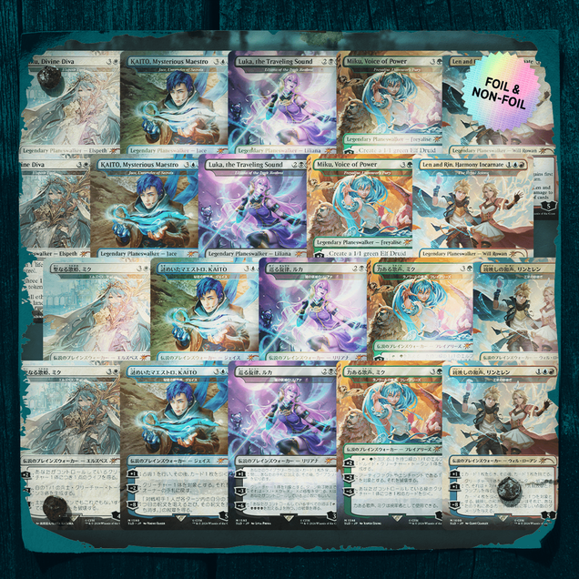 Secret Lair x Hatsune Miku: Electric Entourage Bundle | Secret Lair