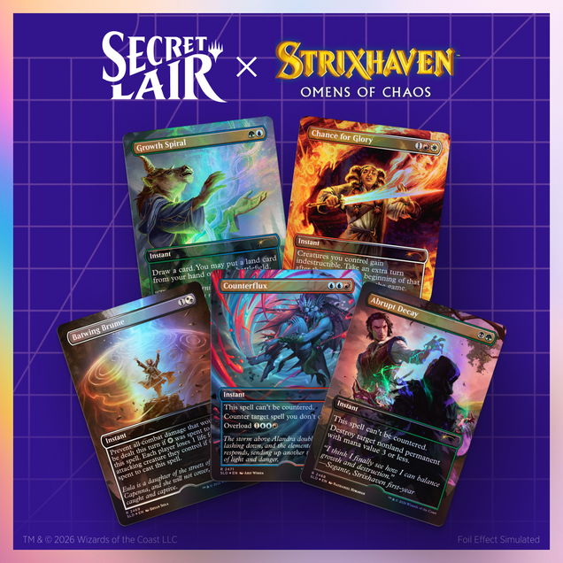 Omens of Chaos Foil Edition | Secret Lair