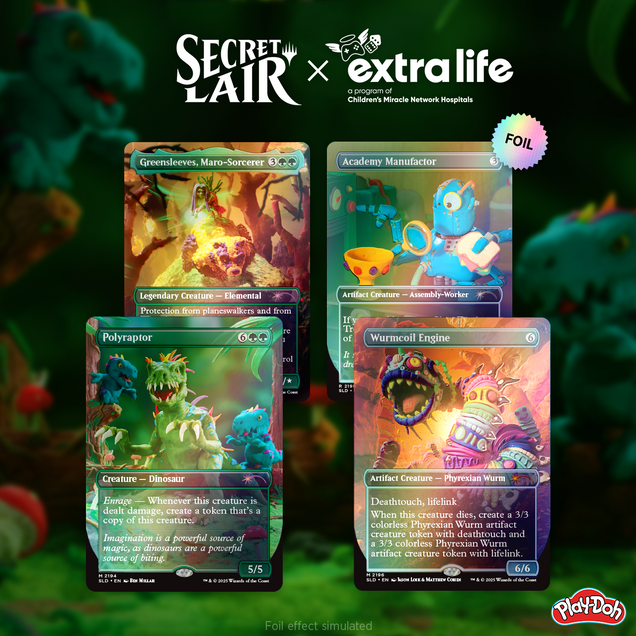 Secret Lair x Play-Doh: Squishful Thinking Foil Edition | Extra Life 2025