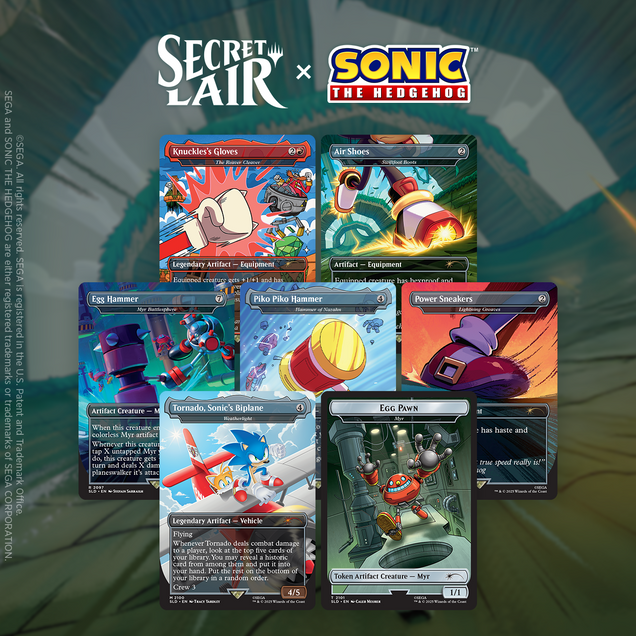 Secret Lair x Sonic: Turbo Gear