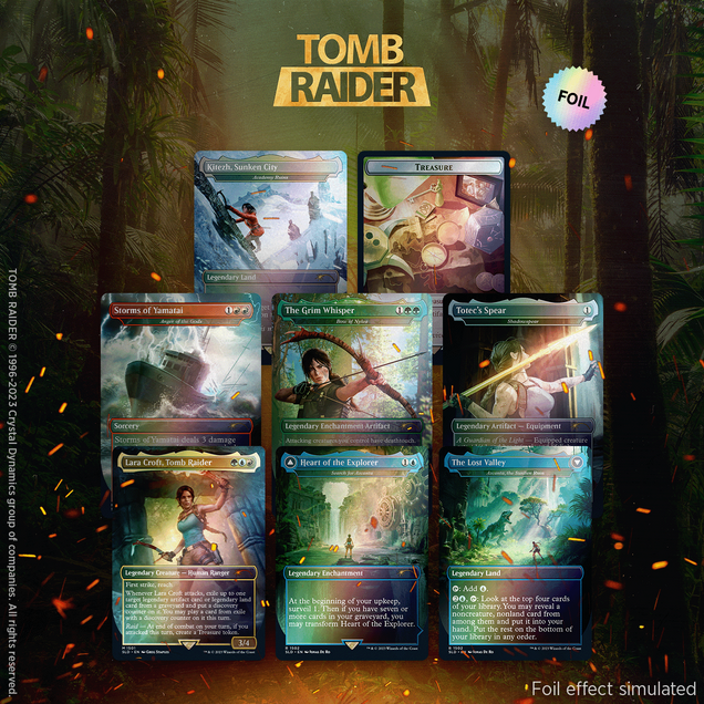 Secret Lair x Tomb Raider Foil Edition | Secret Lair