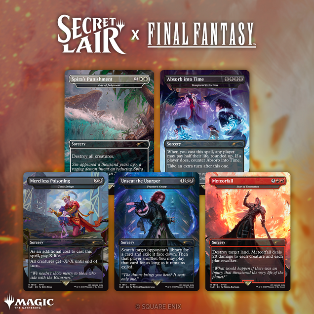 プロモ付き Secret Lair x FINAL FANTASY Bundle Secret Lair x FINAL FANTASY: Game Over EN | Secret Lair