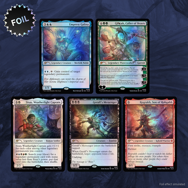 マジック：ザ・ギャザリング Finally! Left-Handed Magic Cards Finally! Left-Handed Magic Cards Foil Edition | Secret Lair