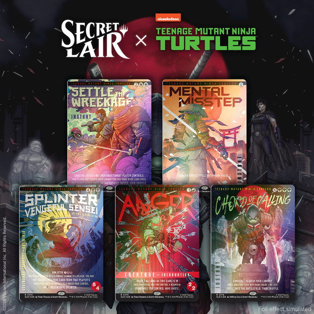 Secret Lair x Teenage Mutant Ninja Turtles: The Last Ronin Foil Edition