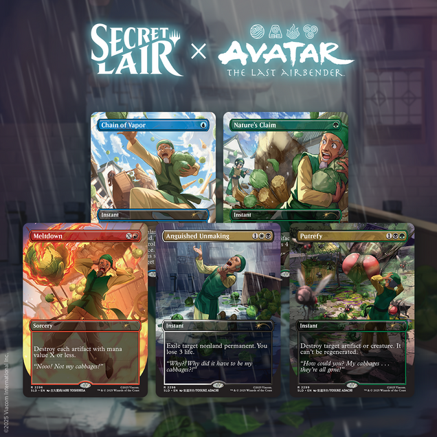 Secret Lair x Avatar: The Last Airbender | My Cabbages!