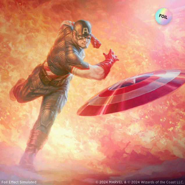 Secret Lair x Marvel's Captain America Foil Edition | Secret Lair
