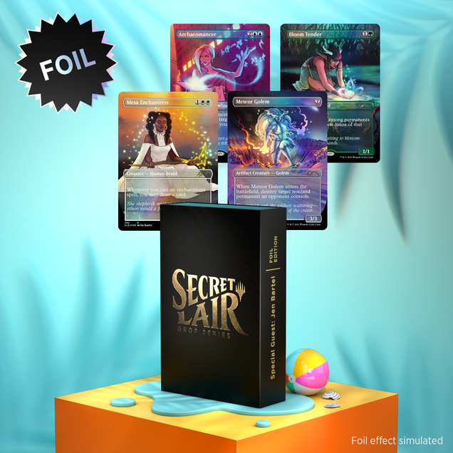 【Secret Lair】 Jen Bartel Foil edition Special Guest: Jen Bartel Foil Edition | Secret Lair