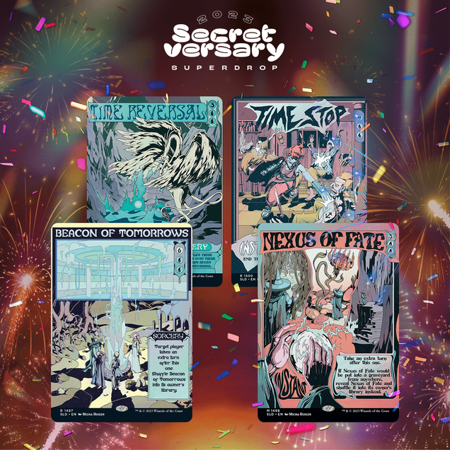 MTG secret lair Tales of the Time 未開封B Tales of the Time Stoppers | Secret Lair