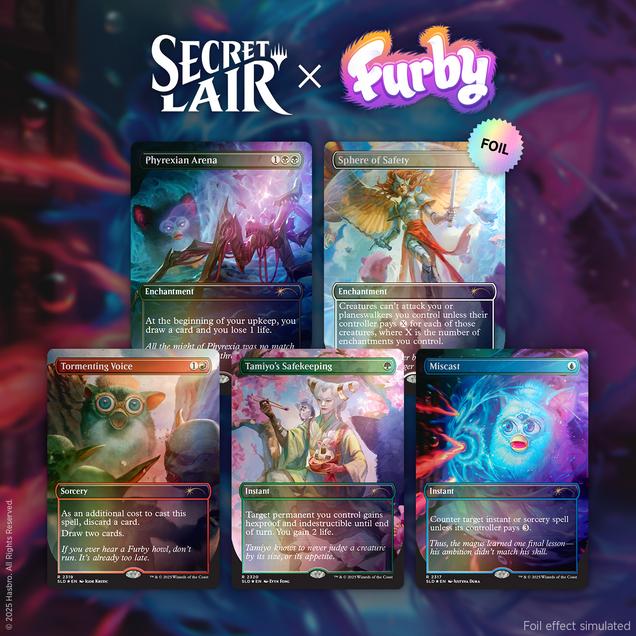Secret Lair x Furby: Furbys: The Gathering Foil Edition​ | Secret Lair