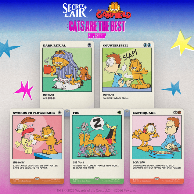 Secret Lair x Garfield: As Intended​