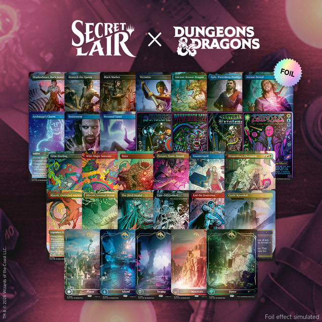 The Chromatic Dragon’s Hoard Foil Bundle