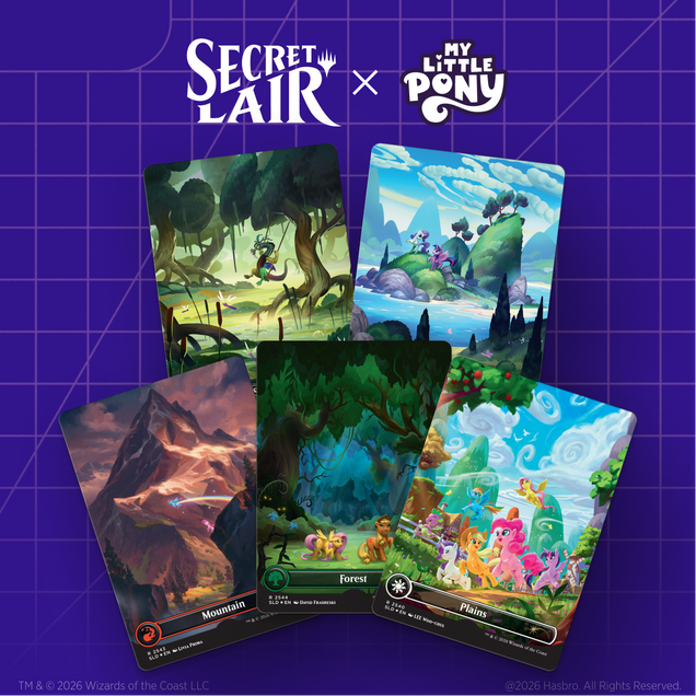Secret Lair x My Little Pony: The Lands of Equestria