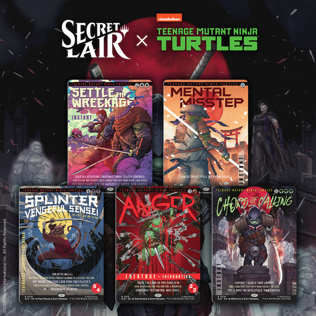 Secret Lair x Teenage Mutant Ninja Turtles: The Last Ronin