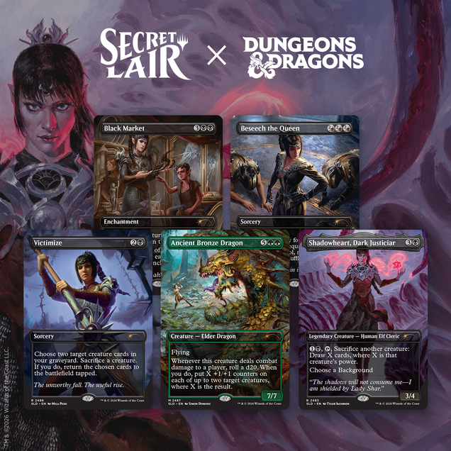Secret Lair x Dungeons & Dragons®: Shadowheart's Devotion