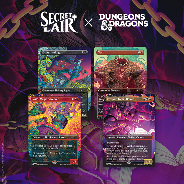 Secret Lair x Dungeons & Dragons®: Shadows Over Baldur's Gate