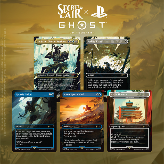 Secret Lair x Ghost of Tsushima | Secret Lair